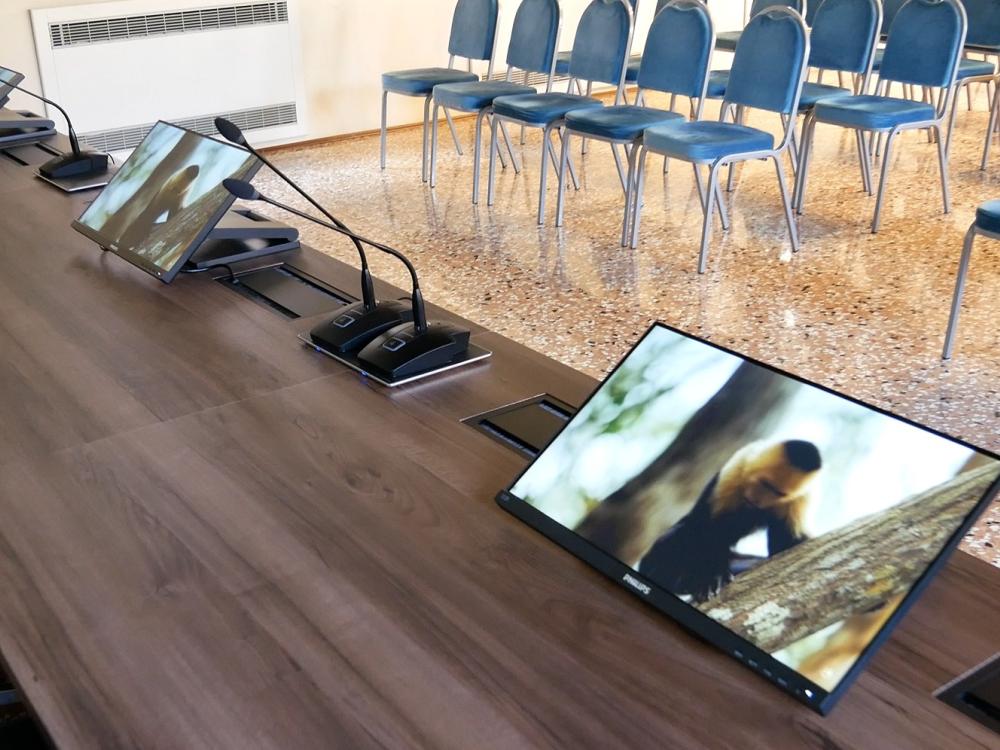 Schermi Touch di servizio