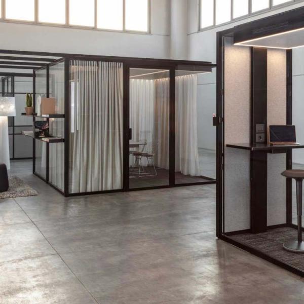 Showroom pareti vetro